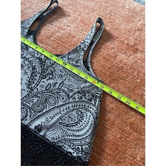 FREE PEOPLE sheer crop top with lace hem - Picture 4 of 5